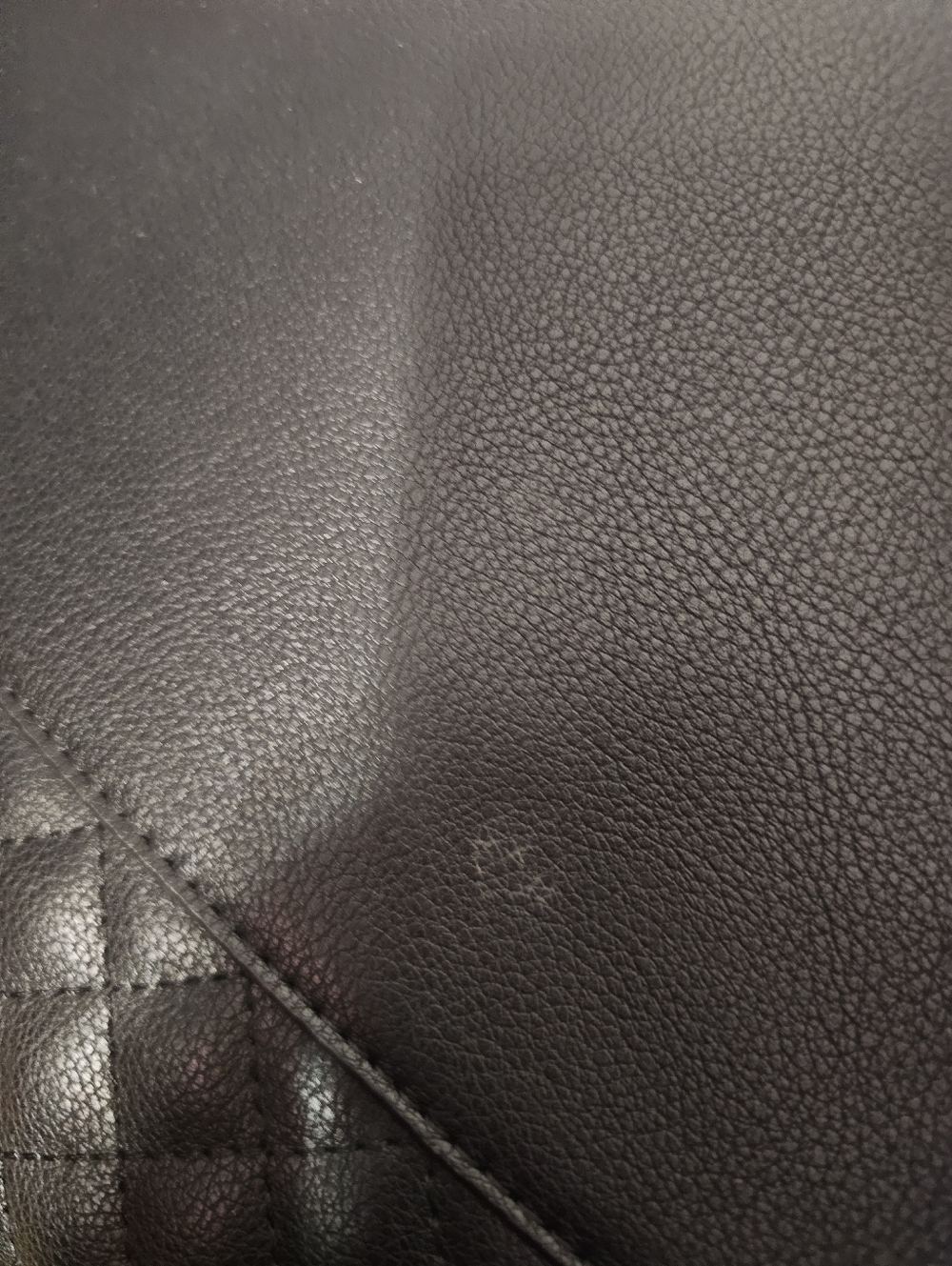 Anne Klein Black and Gold Quilted Tote - Picture 4 of 9